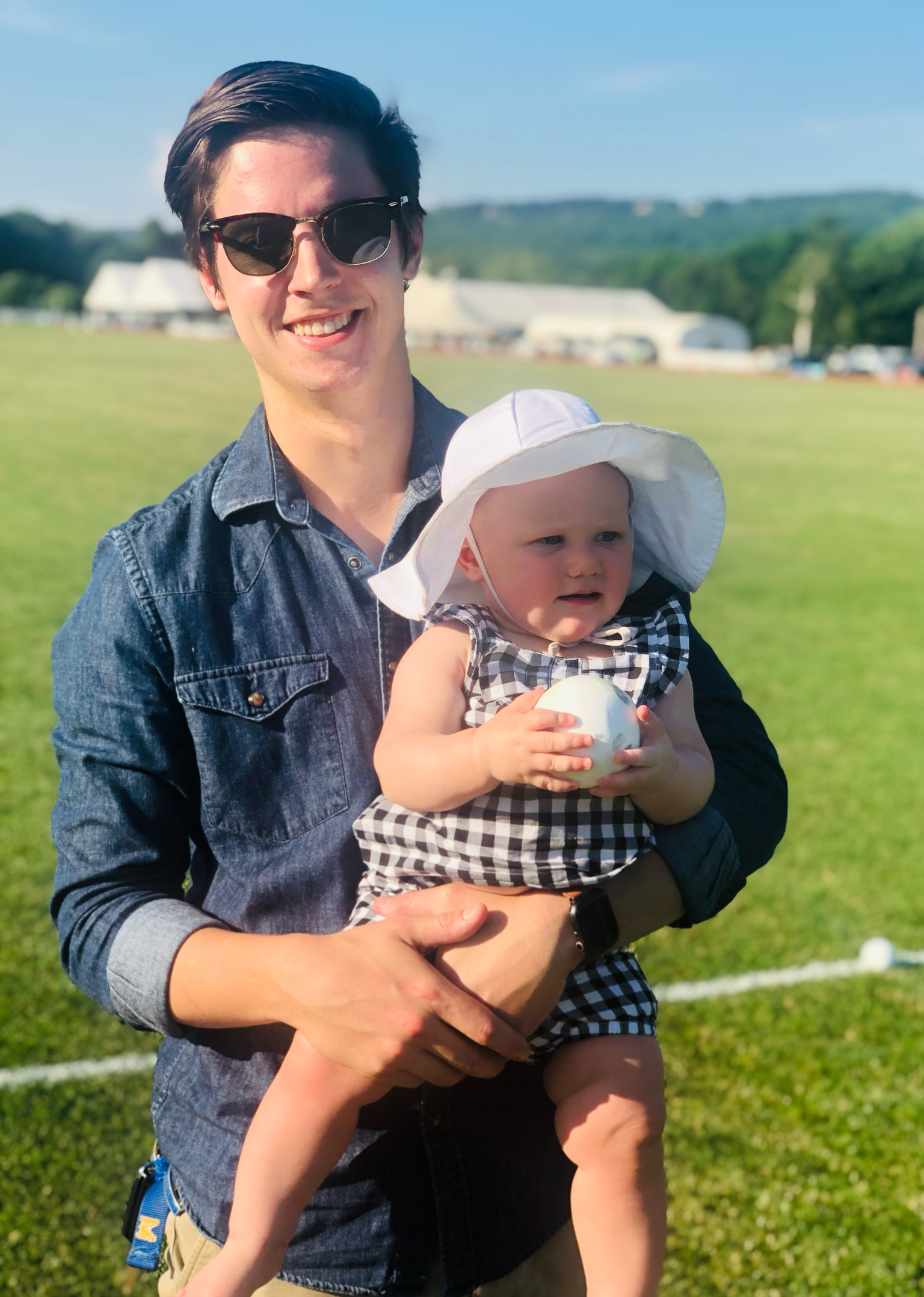 A perfect day to watch some ponies! 

Gingham, denim shirt, floppy hat, baby girl, baby girl outfit, summer outfit, toddler girl outfit, spring outfit, daddy daughter outfit 



#LTKBaby #LTKMens #LTKFamily