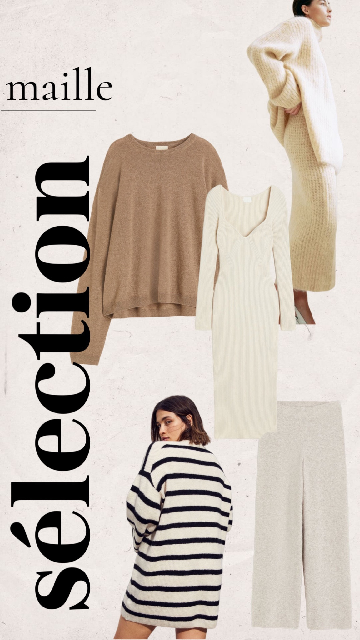 Sélection maille femme 