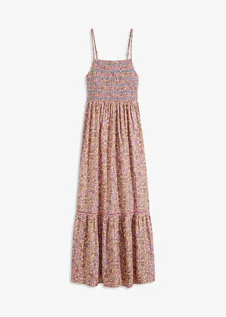 Maxikleid mit Smok | Bonprix DE