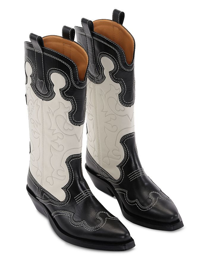 GANNI Women's Pull On Western Boots Shoes - Bloomingdale's | Bloomingdale's (US)