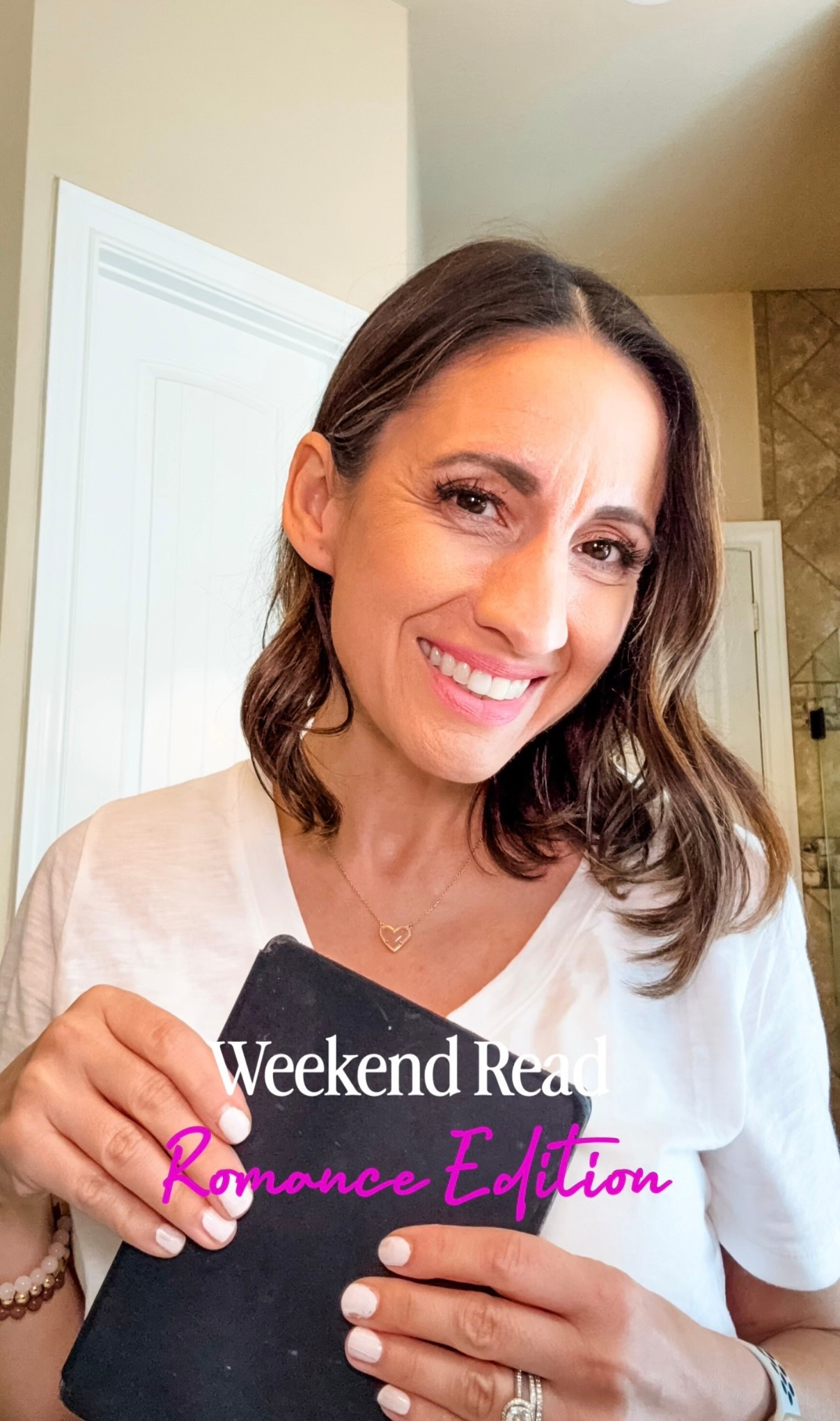 Talking rockstar pop star romance book with both tropes. Loved The Come Down by A. Marie. 
White Madewell tshirt because cute and comfy. Runs big. Go down a size. 
Kindle e reader. Because I like to read but don’t like clutter  

#LTKPetite #LTKxMadewell #LTKOver40