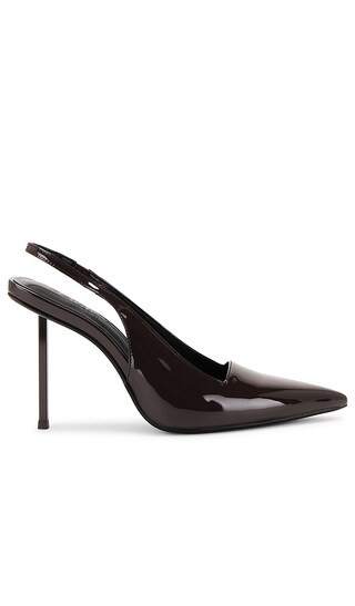 x REVOLVE G63 Slingback Pump in Chocolate Patent | Revolve Clothing (Global)