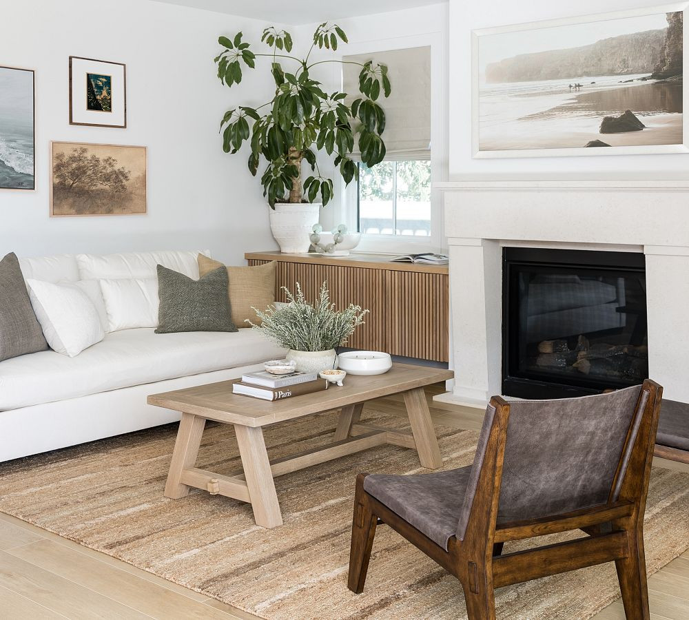 Toscana Rectangular Coffee Table | Pottery Barn (US)