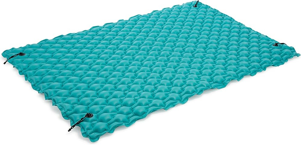 Intex Giant Inflatable Floating Mat, 114" X 84", Blue | Amazon (US)