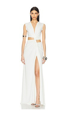 Sid Neigum Triple Loop Dress in Ivory from Revolve.com | Revolve Clothing (Global)