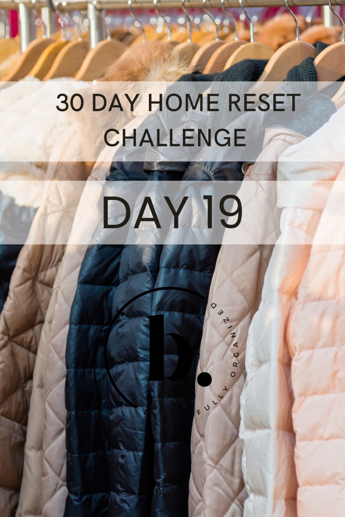 Day 19! Make sure you are following @b.beautifullyorganized  so you don’t miss a day!

Today we are in the coat or hall closet. So grab your black trash bags for donations, your white trash bags for trash, a basket for things that don’t belong, set your timer for 30 minutes and let’s go! 

I want you to go ahead and empty the closet. Sort everything into categories and when you’re pulling out coats or winter gear, go ahead and separate them into piles for each member of the family. 

Go through every item and ask yourself if these questions :

1. Does this fit the person it belongs to? If the answers no, and it’s not a hammy down to the next kid, put it in the donation bag.
2. Is this item in good condition or does it need to be replaced? If it’s not in good condition, it needs to be replaced, donate or trash, and make a note in your phone to order a replacement.
3. Does this item belong here? If not put it in the basket to be returned to its home at the end of the session
4. Have we used this in the last 12 months? If a full year has gone by and you haven’t used it, it’s safe to let it go.
Since most people are home for the holiday today, it’s a great time to have your family try on the seasonal items to make sure everything is fitting, so you can get rid of what’s not working and make a note to replace where necessary

I’ve got your bonus home system in the caption below, and we’ll see you back tomorrow!


#LTKHome #LTKStyleTip #LTKWatchNow