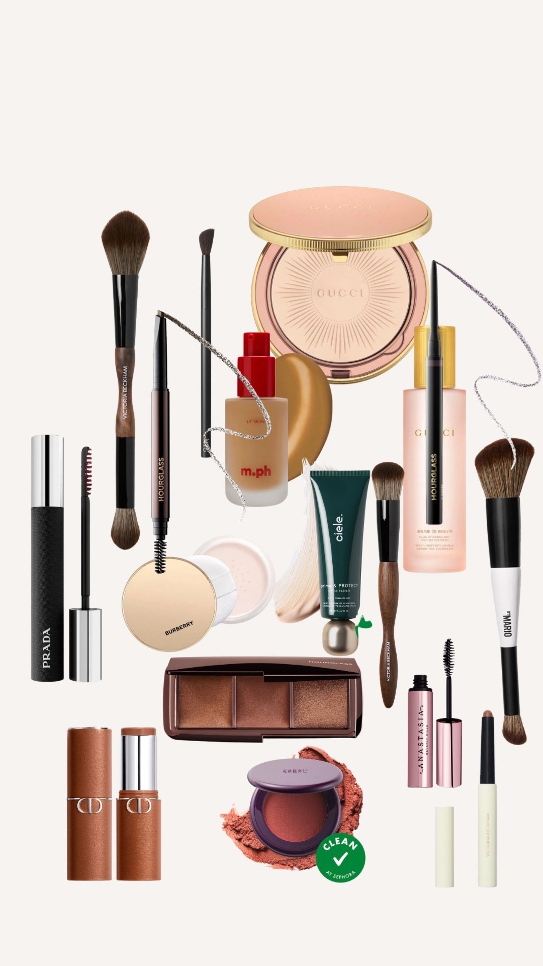 GRWM

SPF: mother 
Foundation: 130 O & 210 O
Concealer: medium golden neutral 1 and medium neutral 2 
Brow pencil: warm blonde and soft brunette 
Bronzer: shade 3 
Contour stick: marble 
Powder: honey 
Blush: sunshine 
Eye liner: chestnut 
1.5 mm eyeliner: canyon 
Mascara: mahagoney 
Lip liner: 109 
Lip stain: 226 

#LTKBeauty #LTKdayinmylife #LTKgrwm