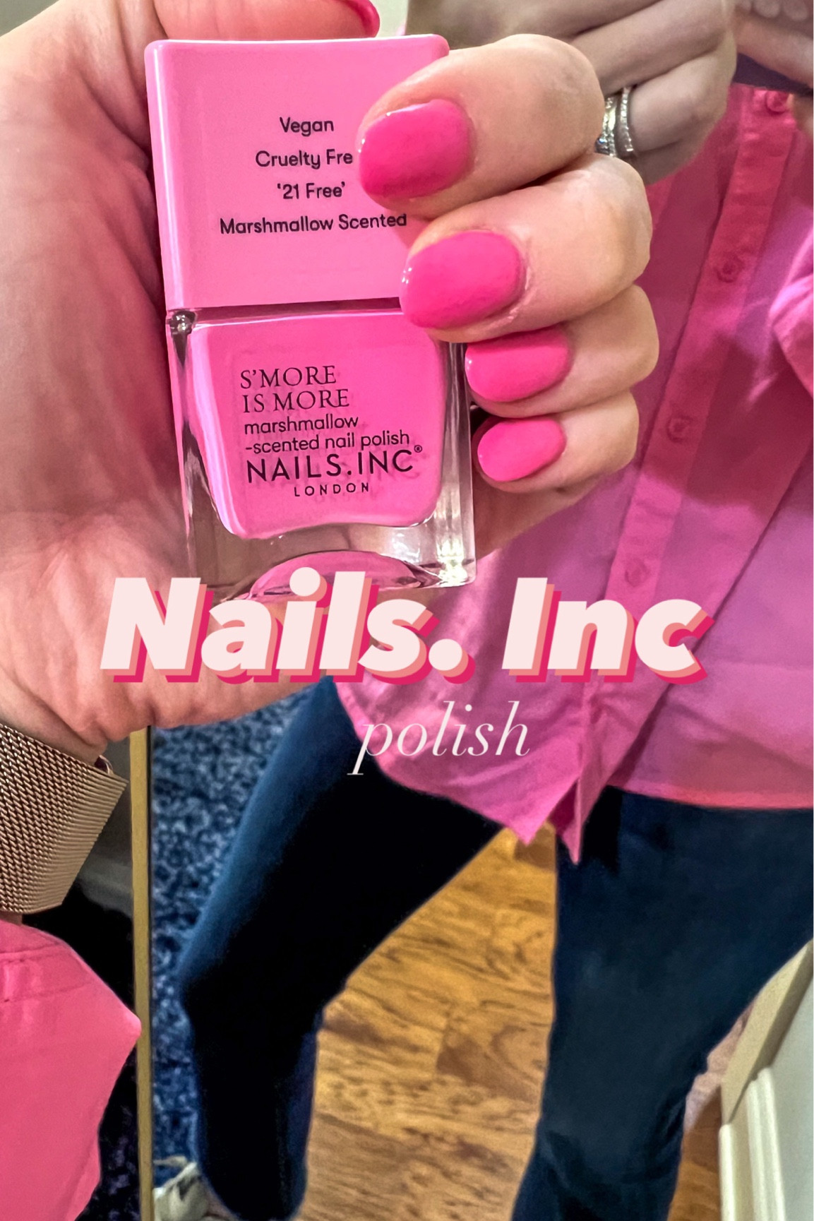 Nails. Inc is the new innovative nail polish brand! I tried their new Marshmallow scented polish in pink and love it! Find it at your local target! 

#LTKfindsunder50 #LTKGiftGuide #LTKstyletip