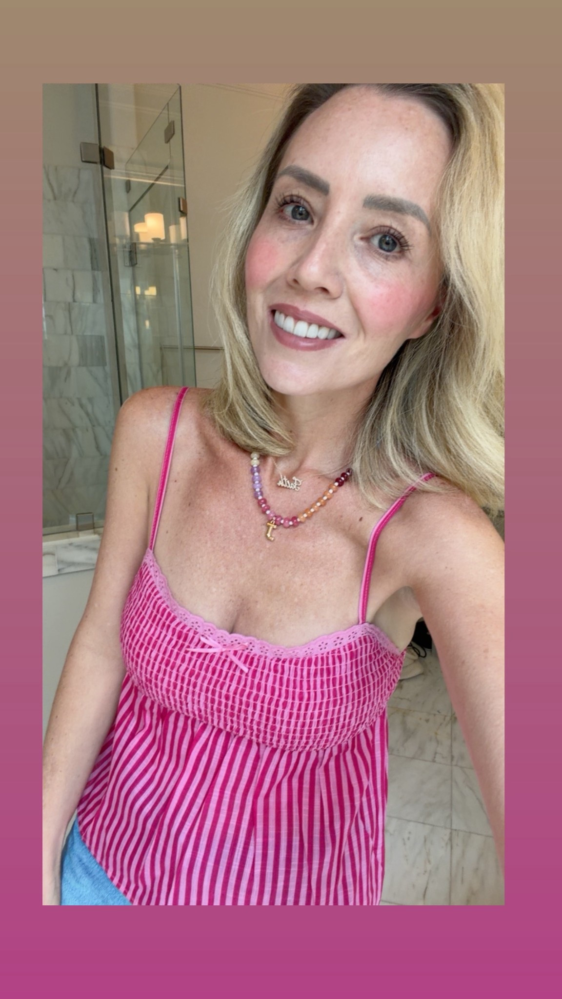 In 💖 este tank y collar de Walmart ame ! Cómodo y effortlessly chic usando talla xs

#LTKmomlife #LTKgrwm #LTKdayinmylife