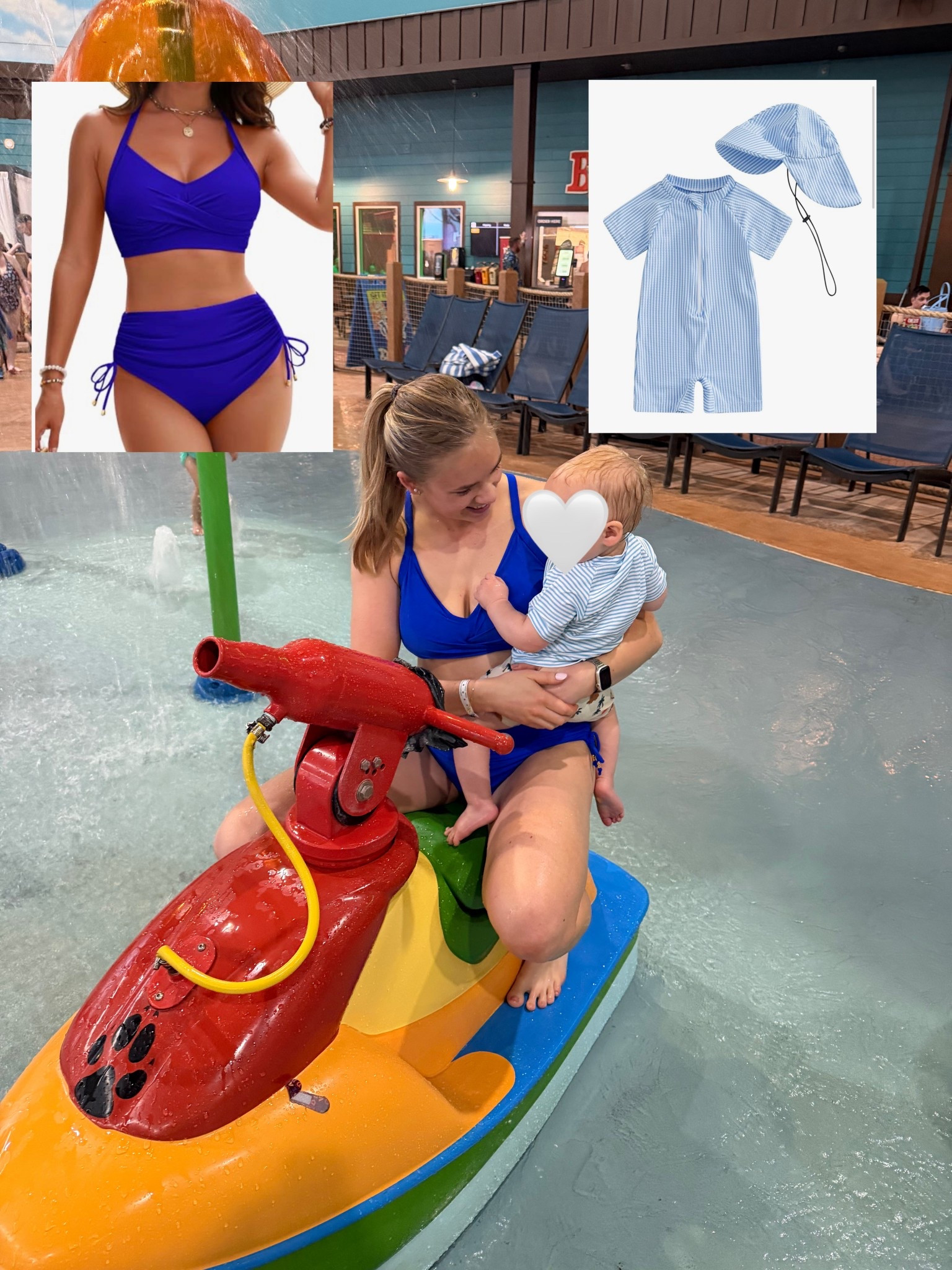 Waterpark swimsuits for mom and baby! 

#LTKmomlife