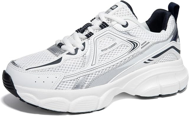 BAASPLOA Women's Chunky Fashion Sneakers Casual Sports Shoes Mesh Breathable Athletic Gym Workout... | Amazon (US)