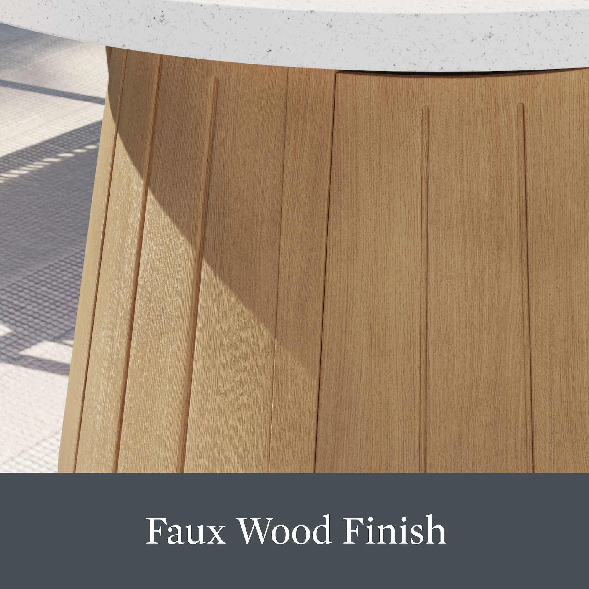 Better Homes and Gardens Vista 42 inch outdoor round steel gas Fire Table | Walmart (US)