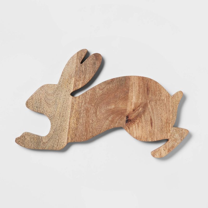 18" x 11" Wood Bunny Serving Board - Threshold™ | Target