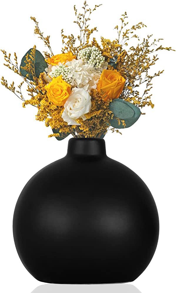 Ceramic Vase-Dry Flower Vases for Home Decor Flower Vase for Modern Farmhouse,Living Room Decorat... | Amazon (US)