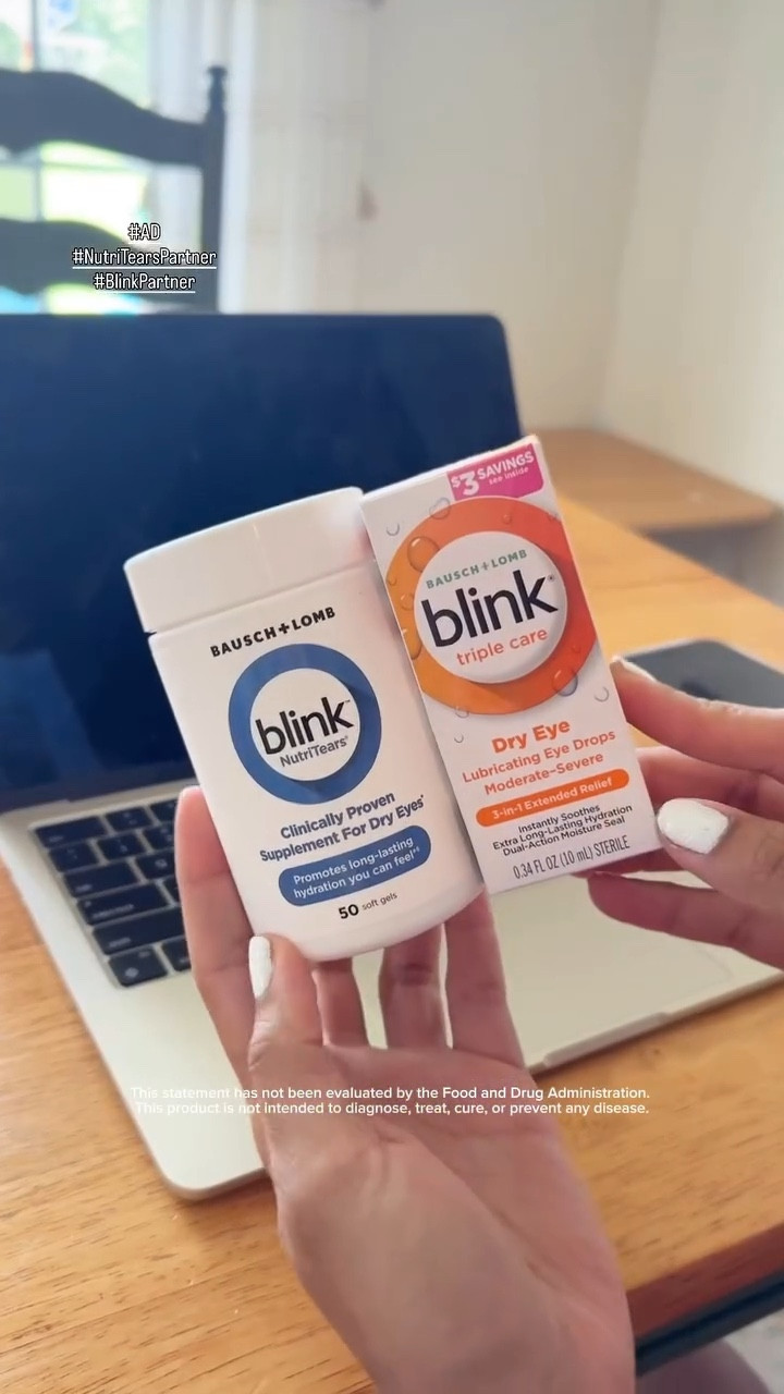 #AD #BlinkPartner Your eyes will say THANK YOU🥹🩵Shop Blink at Target using the link on my LTK!👀💧

#BlinkNutriTears #BlinkDrops #BlinkPartner #TargetPartner #Target #liketkit @blink_nutritears @blinkeyes.official @Target @shop.ltk