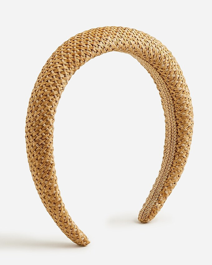Woven oversized headband | J. Crew US