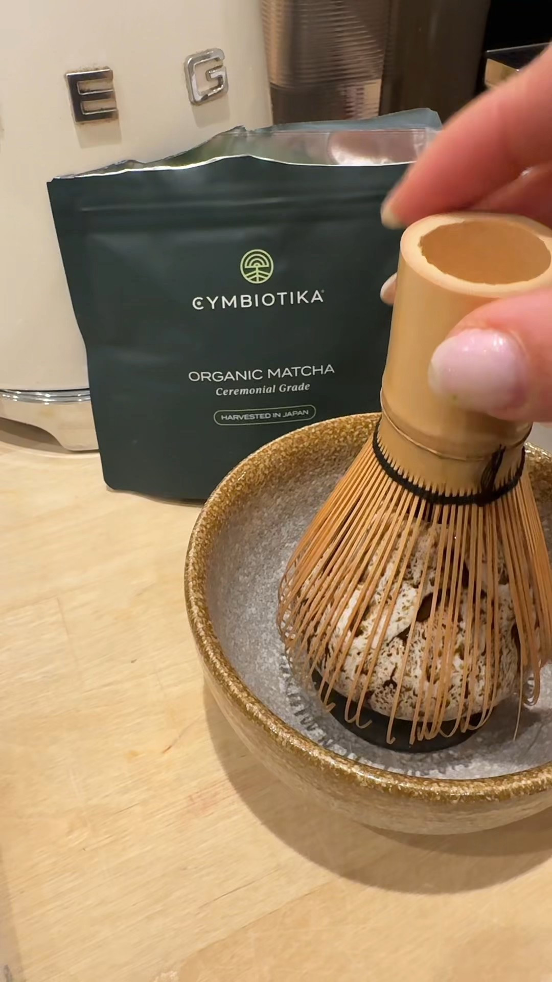Matcha with cymbiotica 