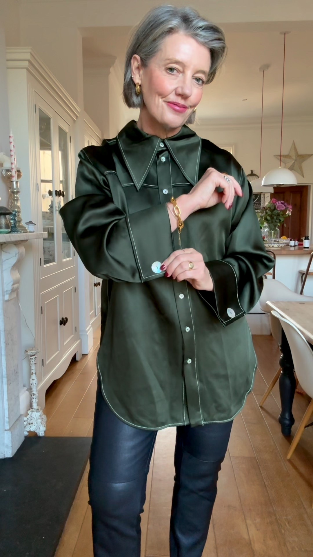 Friday Night Outfits 
Everything is in the BF sales
1 Shirt Size  12
Leather Trouser Size 14
Boots size down if inbetween sizes
2 Co ord size 12 
Shoes true to size use code BIRTHDAY25
3. Skirt size 12 linked on stories with discount code
Silk shirt old similar linked
Shoes size down imo 

Going out outfits
Cosy looks
Christmas outfits 


#LTKCyberWeek #LTKfestive #LTKdatenight