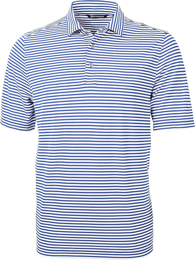 Cutter & Buck Stripe Polo | Amazon (US)