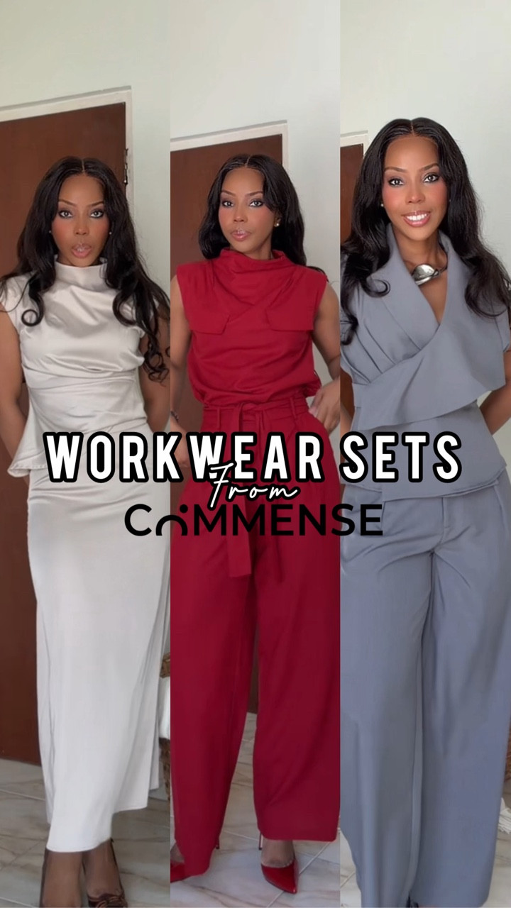 These new workwear outfit sets from @Commense  have me excited to get dressed for the office! Would you wear these to work?

Code: DSJCOX_12 for 12% off your orders🎉🎉



#officeoutfits #workwearoutfits

#LTKPetite #LTKWorkwear