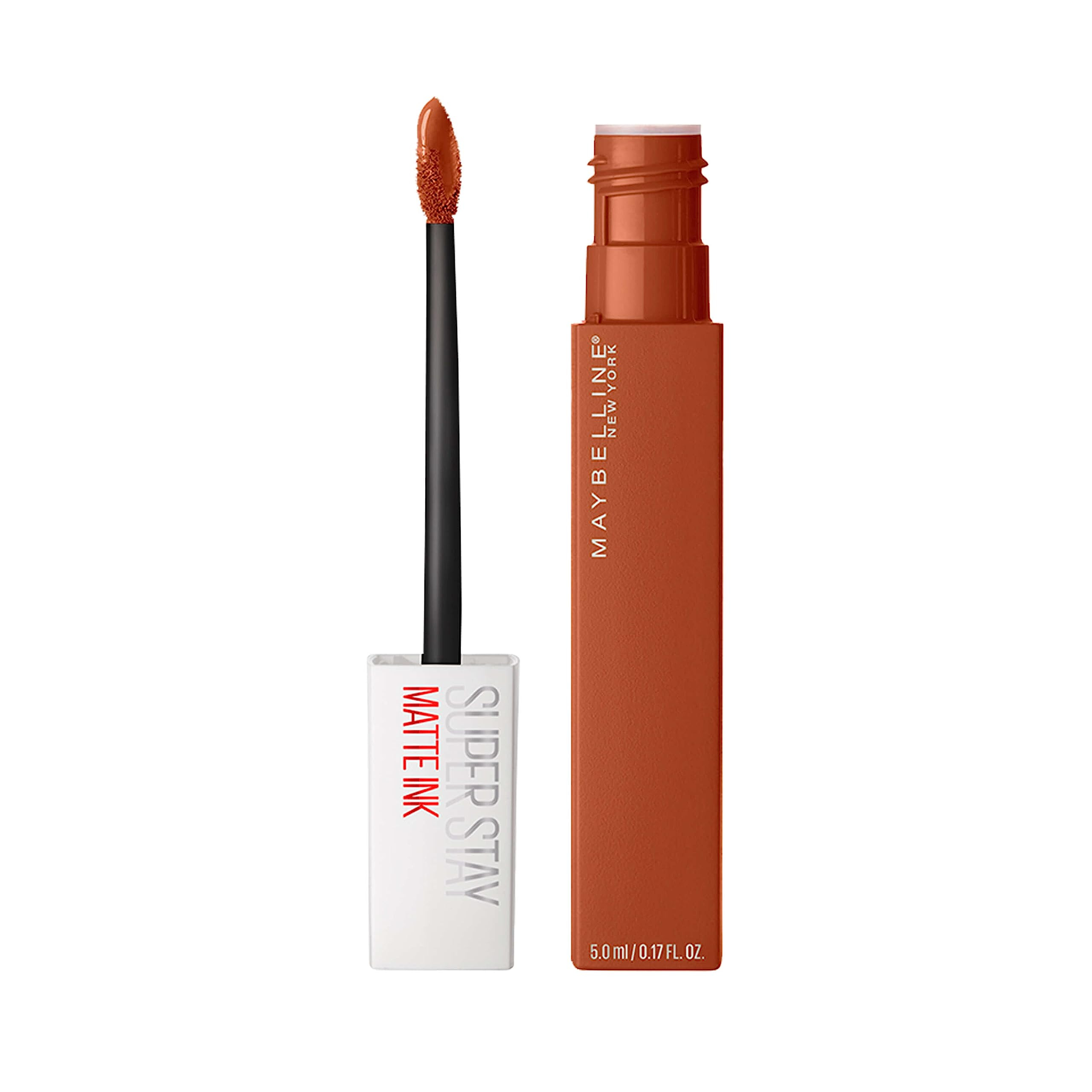 Maybelline NY Batom Líquido Longa Duração, Acabamento Espelhado e Brilho Instantâneo SuperSta... | Amazon (BR)
