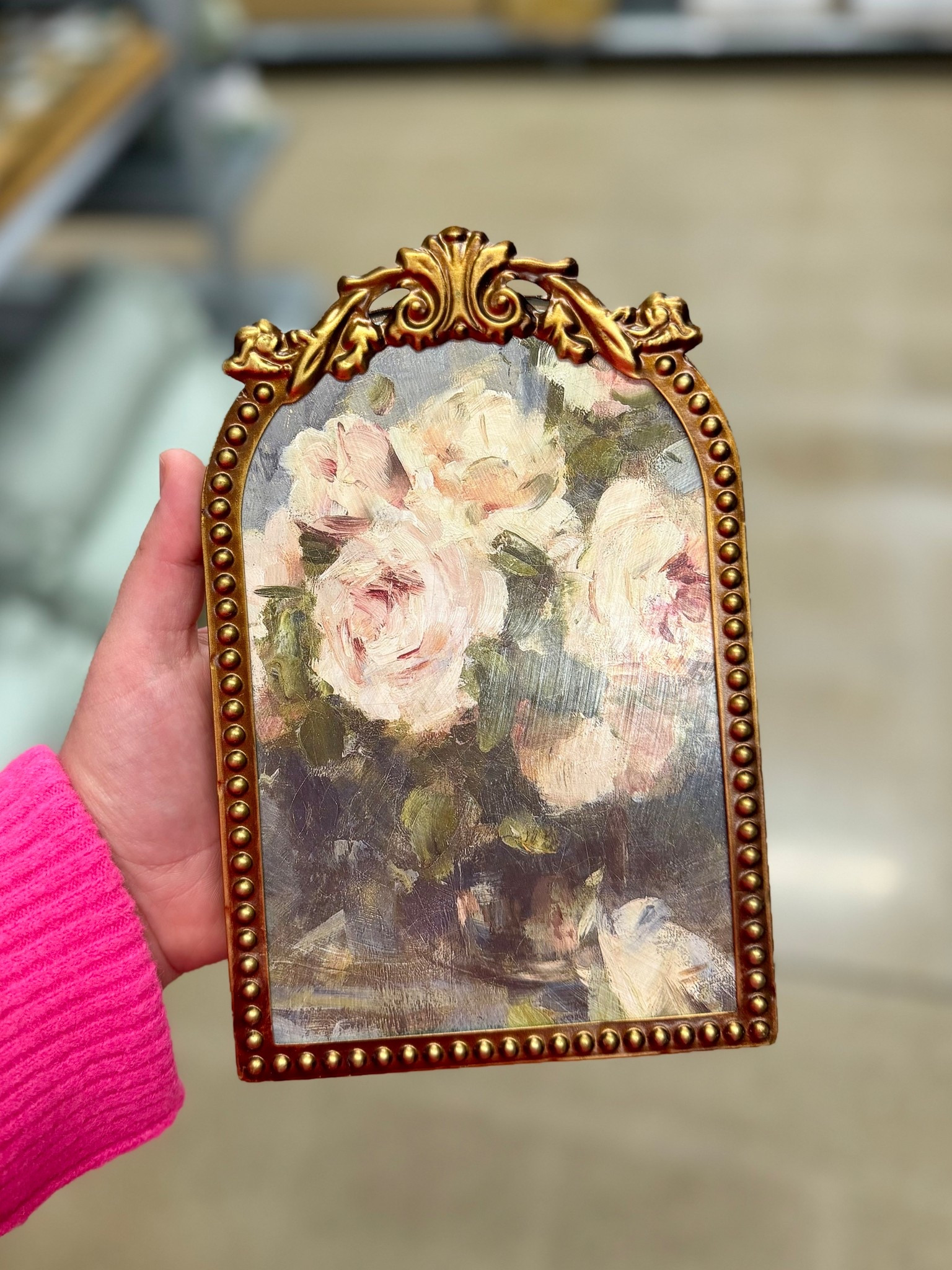 How stunning is this framed art at Walmart?! Had to grab it for spring! Link below. #ad 