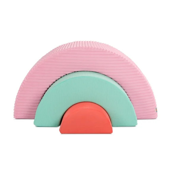 Battat Rainbow Arches Nesting Foam Arch Trio Climber Soft Play Indoor Equipment for 12 Months + | Walmart (US)