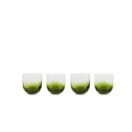 Tank Gift Set Whiskey Glasses x 4 Green | Tom Dixon (US)