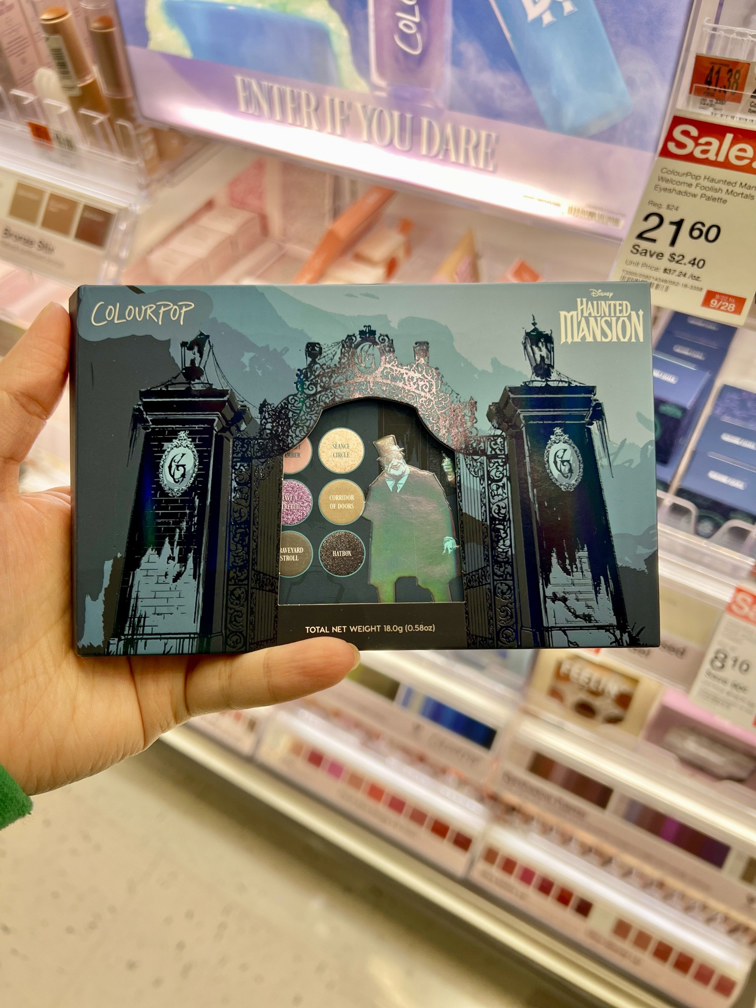 Colourpop Eyeshadow Palette Haunted Mansion collection 

#LTKSaleAlert #LTKBeauty #LTKHalloween