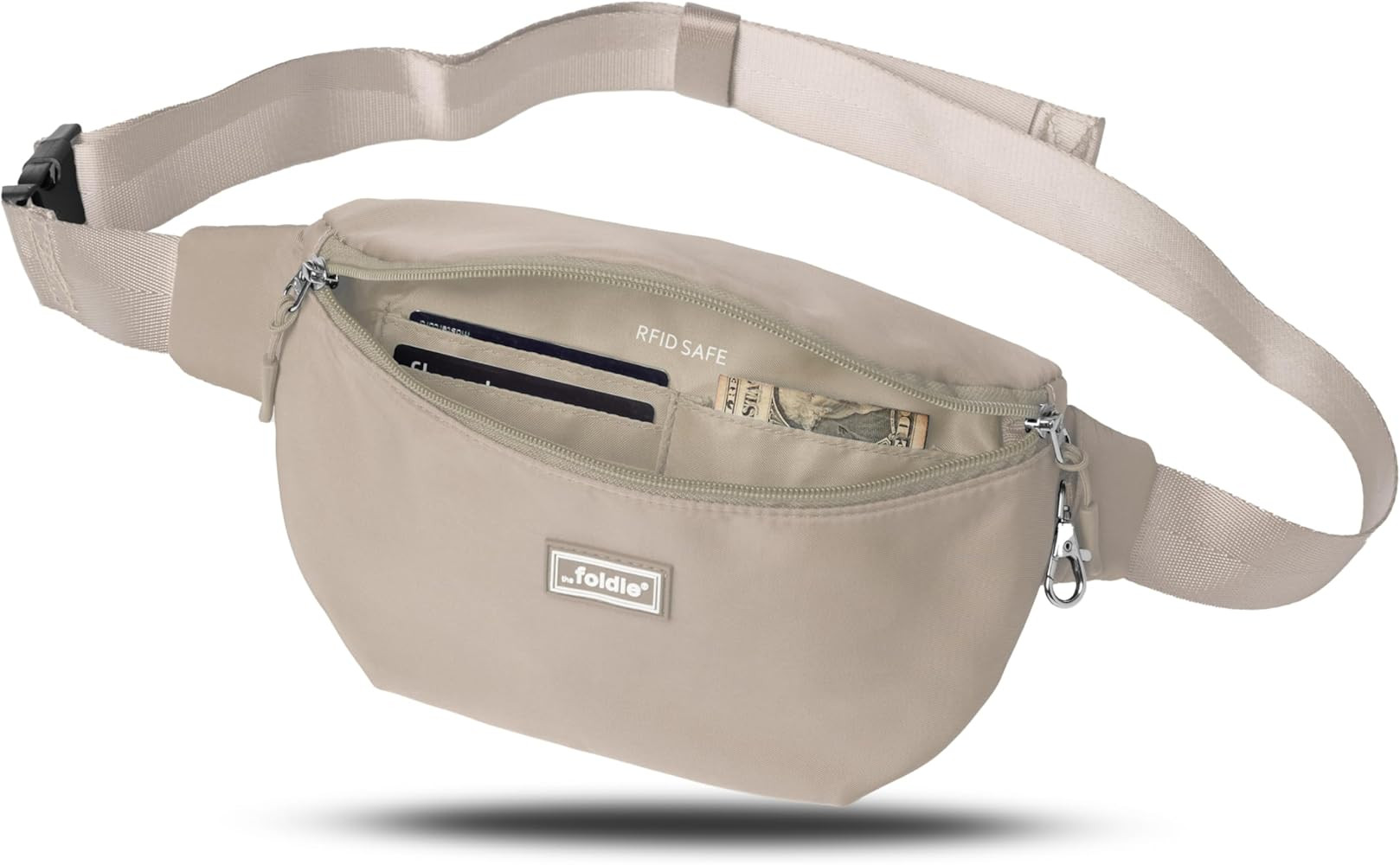 The Foldie® Foldable Crossbody Bag, Waist Pack, Belt Bag - Versatile Travel Companion for Men an... | Amazon (US)
