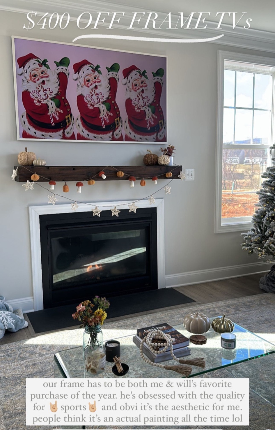 Frame tv on sale!! Our favorite purchase of the year 😍

#LTKhome #LTKsalealert #LTKHoliday