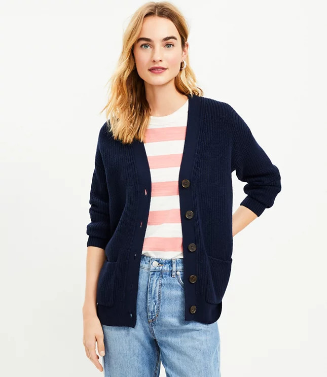Boyfriend Cardigan | LOFT
