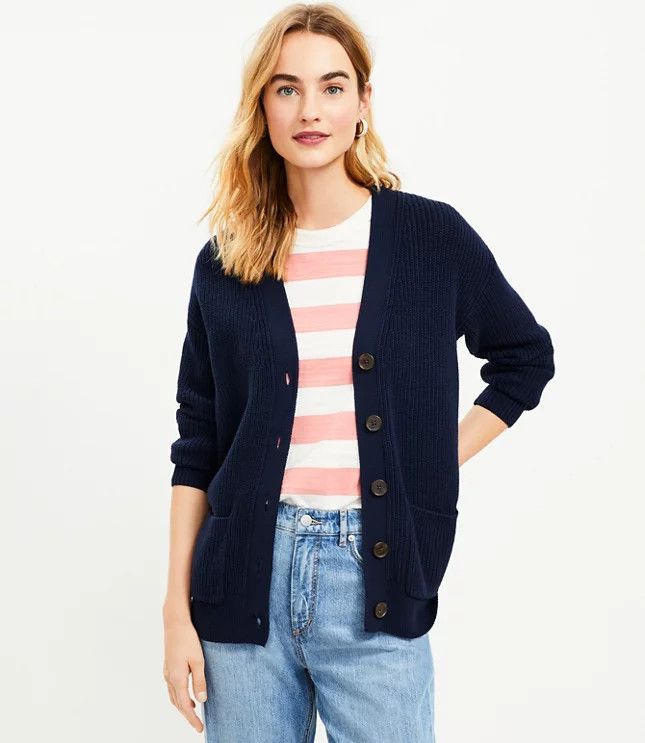 Boyfriend Cardigan | LOFT