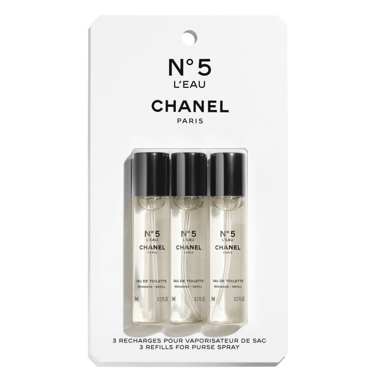 N°5 L’EAU Eau de Toilette 3 Refills for Purse Spray – Factory 5 Collection. Limited Edition.... | Chanel, Inc. (US)