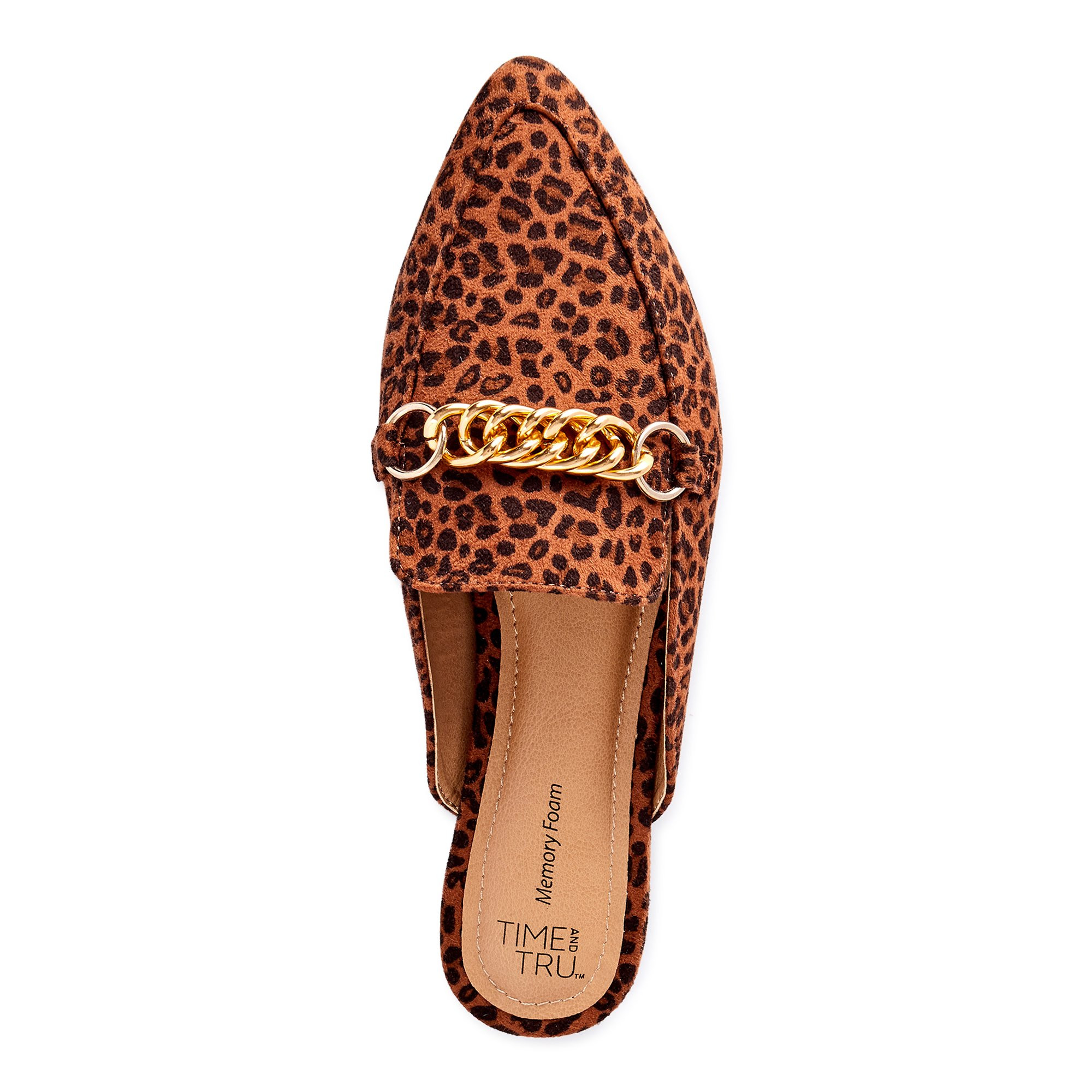 Time and Tru - Time and Tru Women's Chain Mule - Walmart.com | Walmart (US)