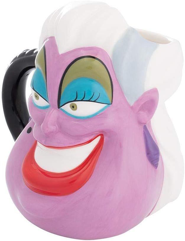 Vandor Disney The Little Mermaid Ursula 16 oz. Premium Sculpted Ceramic Mug | Amazon (US)