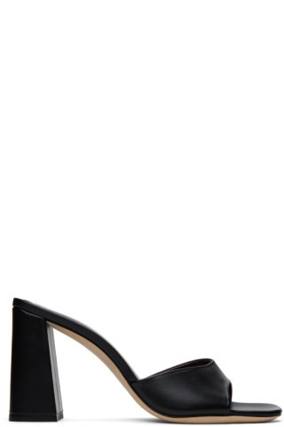 Staud - Black Sloane Heeled Sandals | SSENSE