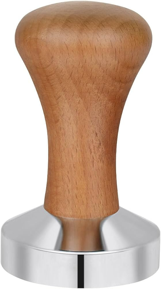 Vicloon Coffee Tamper, Espresso Coffee Tamper, Stainless Steel Espresso Tamper, Wooden Tamper Cof... | Amazon (UK)