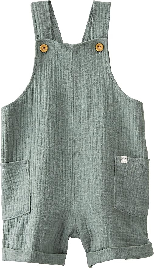 little planet by carter's Organic Cotton Gauze Overall Jumpsuit | Amazon (US)