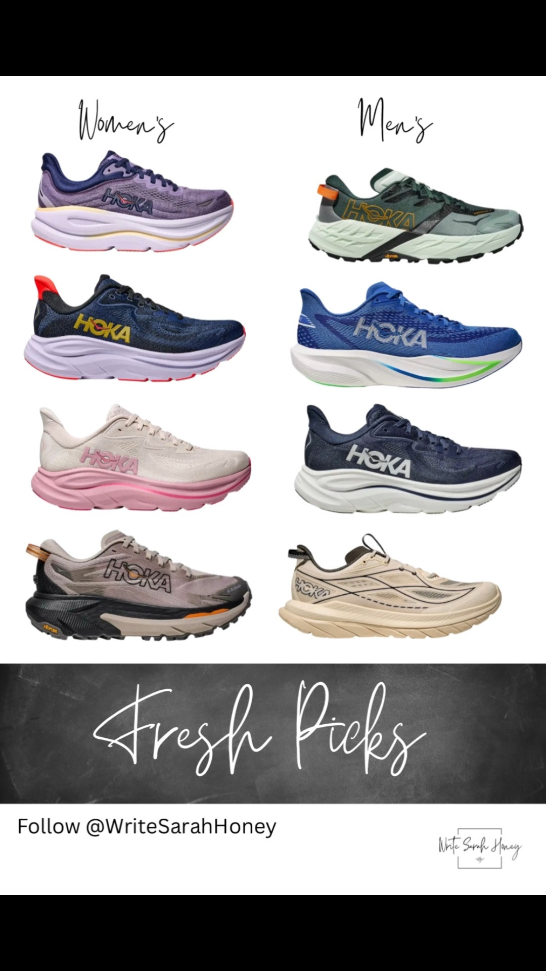 The kind of shoes you accidentally wear every single day!
Women’s + men’s HOKA picks that are equal parts comfy and cool.
Tap to shop ⚡️ Save this for your next sneaker upgrade & follow for more daily finds.

#HOKA #SneakerFinds #LifestyleStyle #ComfortStyle #LTKStyle #Athleisure #DailyOutfit #ShopLTK #StreetStyle #NeutralStyle @hoka