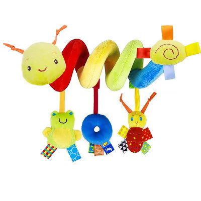 Itopfox Spiral Car Seat & Stroller Activity Toy - Soft Hanging Sensory Toys for Babies 0-12 Months with Ringing Bell & Music | Target