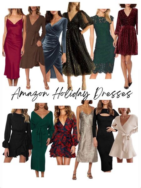 Amazon Holiday Dresses! 

#LTKCyberweek #LTKHoliday #LTKSeasonal