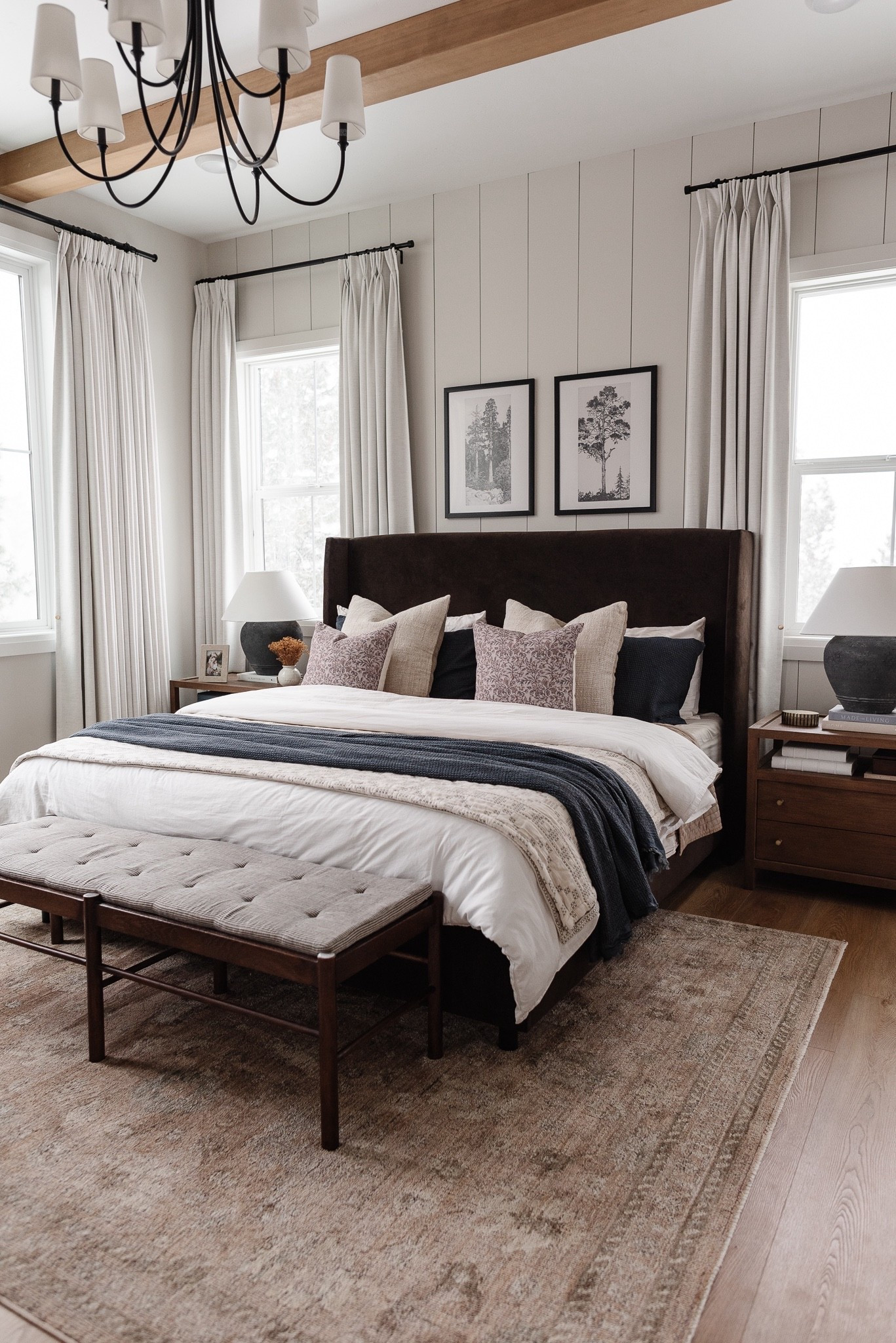 Primary Bedroom Paint Color

Walls: BM Natural Cream
A warm, creamy neutral that feels soft and cozy without looking yellow.

This shade is part of my whole-home paint color series where I’m sharing every color we’ve used, room by room.

Shop the space below.

primary bedroom paint color, neutral bedroom paint, benjamin moore natural cream, warm neutral paint, bedroom paint ideas, home paint colors, whole house paint palette, bedroom color inspiratio

#LTKHome #LTKSaleAlert #LTKSeasonal