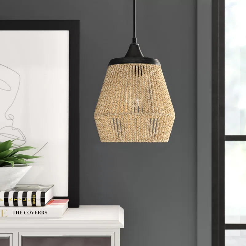 Gerardo 1 - Light Black Single Pendant | Wayfair North America