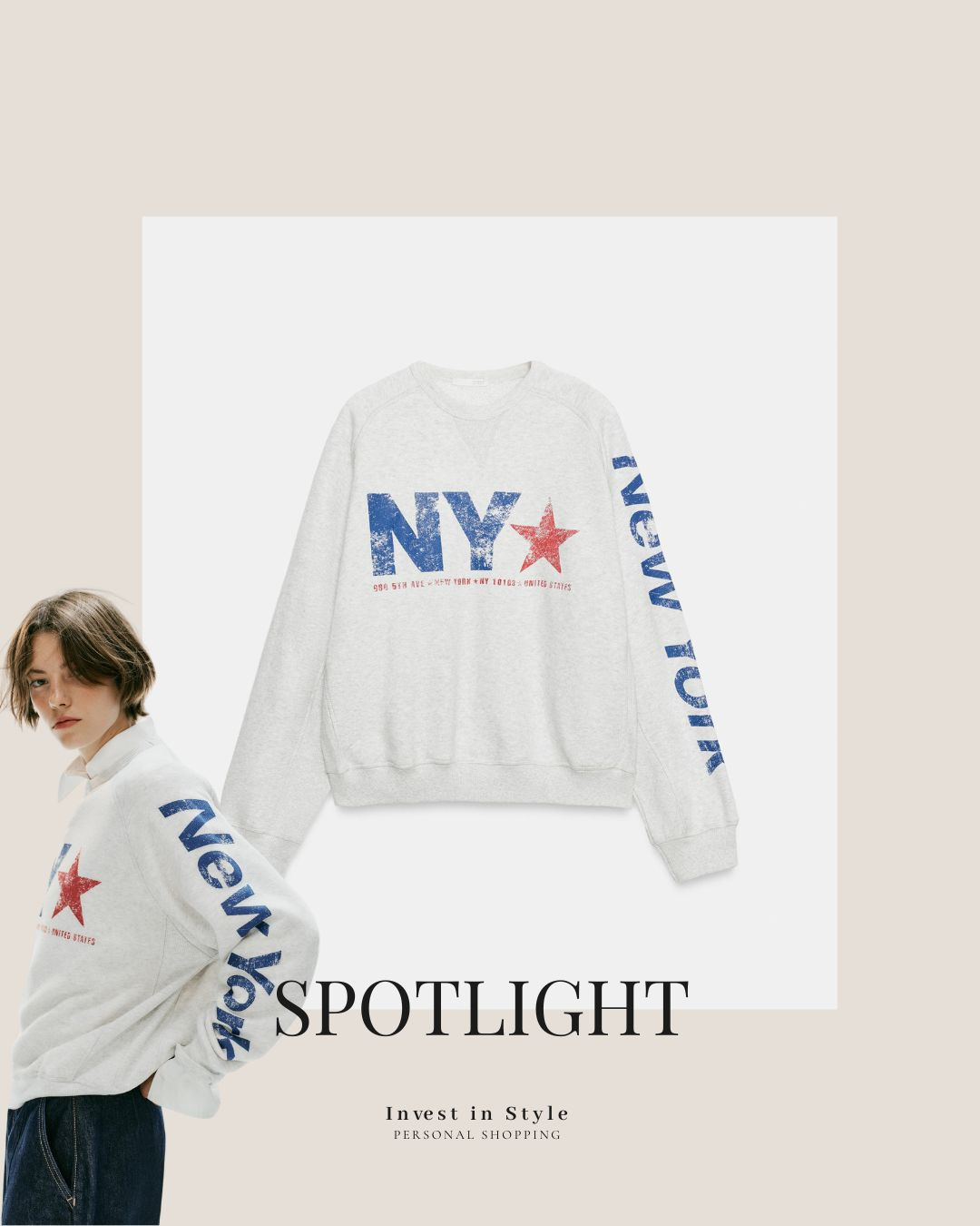 100% cotton 
grey marl graphic sweatshirt 
 

 #LTKautumn #LTKjeans #LTKfamily