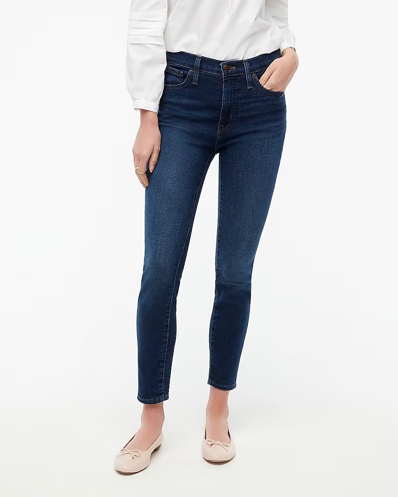Petite 9" mid-rise skinny jean in signature stretch | J.Crew Factory