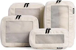 Aerotrunk Compression Packing Cubes for Travel - Luggage Organizer Bags - Double Zipper Packing C... | Amazon (US)