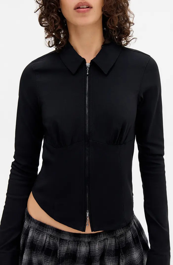 Hailey Zip-Up Shirt | Nordstrom