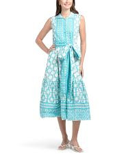 Sleeveless Flounce Dress | TJ Maxx