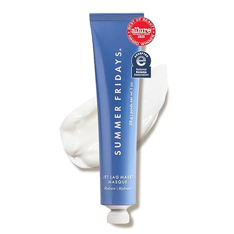 Summer Fridays Jet Lag Mask Mini - Hydrating Face Moisturizer + Mask - Enriched with Hyaluronic A... | Amazon (US)